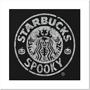 Starbucks Spooky Posters and Art